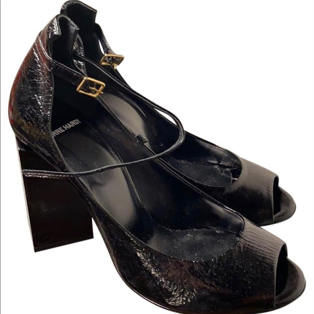 Pierre Hardy Peep Toe Pumps